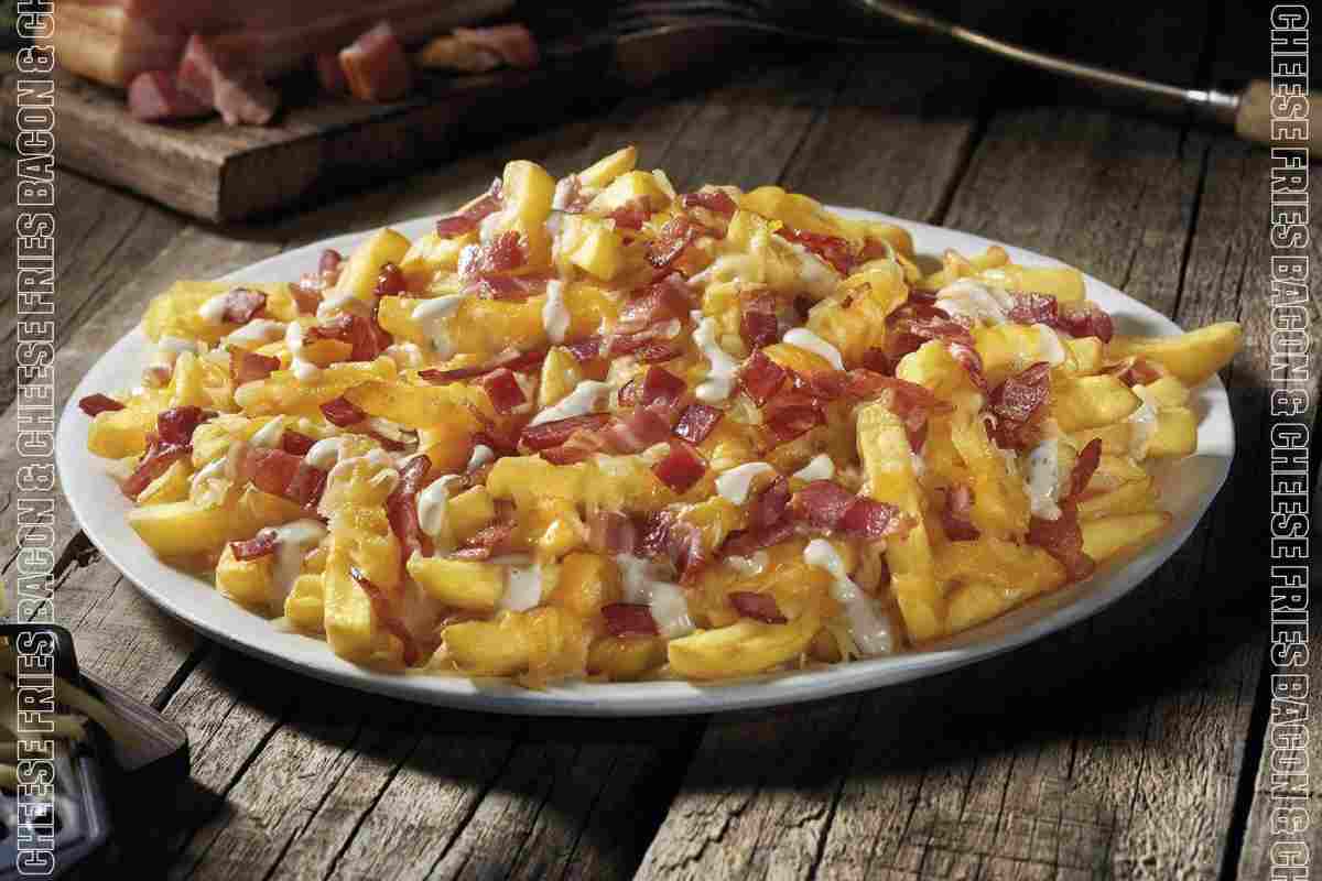 Patatas con bacon y queso foster's hollywood bacon cheese fries