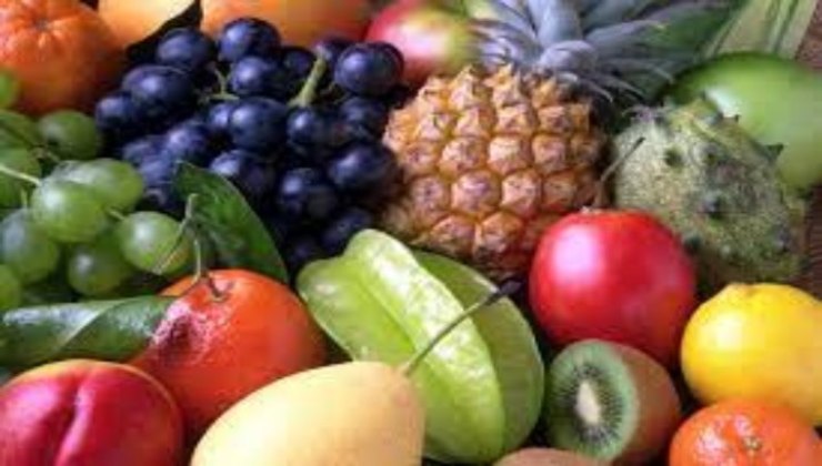 Frutas verduras ricas agua