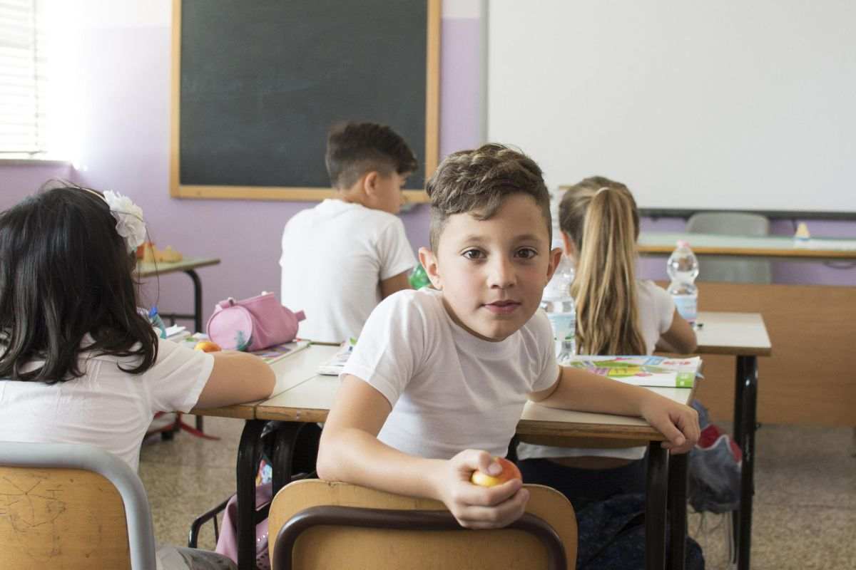 Niños en la escuela