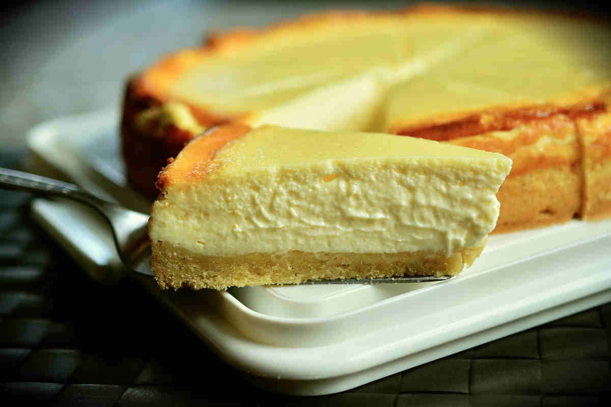 Receta para una tarta de queso sencilla