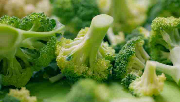 Comida, saludable, músculo, brócoli