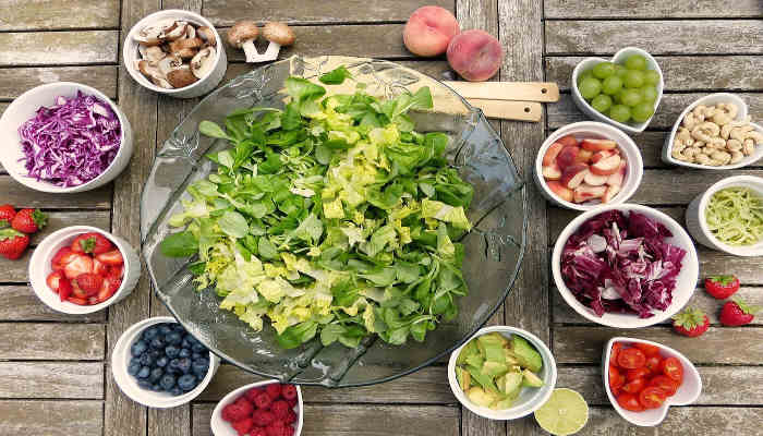 Ensalada con verduras