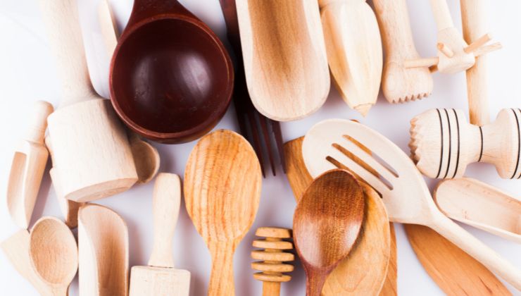 utensilios madera cocina bacterias 