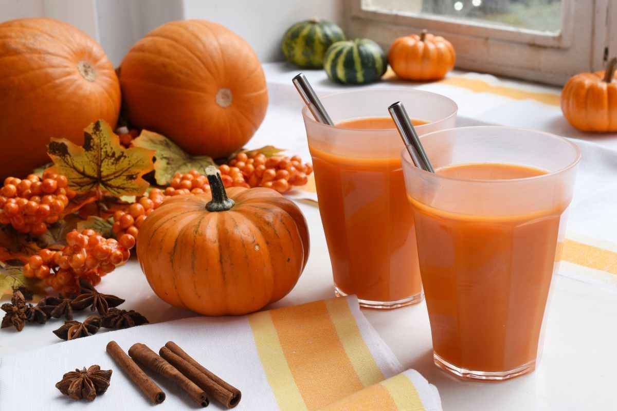 Receta de zumo de calabaza