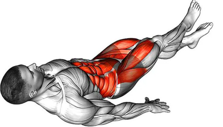 Los crunch, uno de los mejores ejercicios para fortalecer el abdomen.