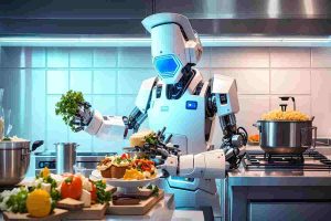 Un robot como cocinero
