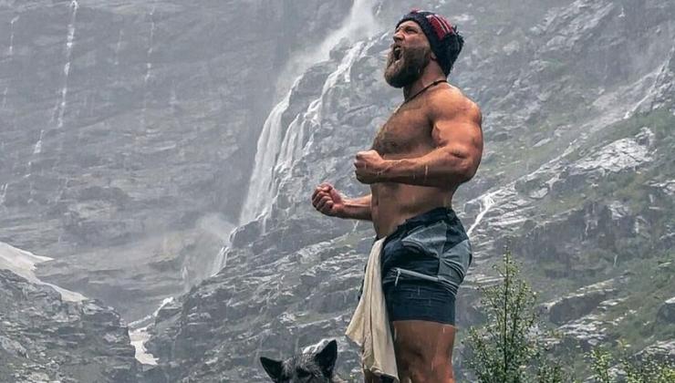 Ken Stornes, el protagonista del salto.