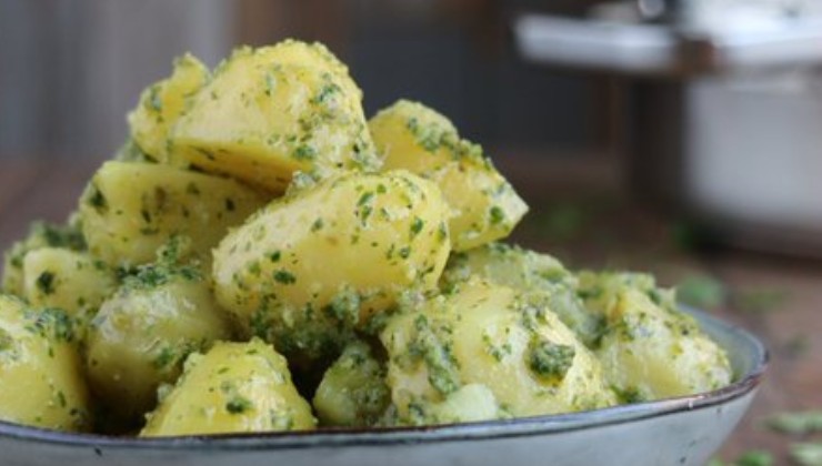 La receta de las patata en salsa verde
