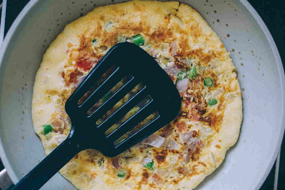 Tortilla de espinacas