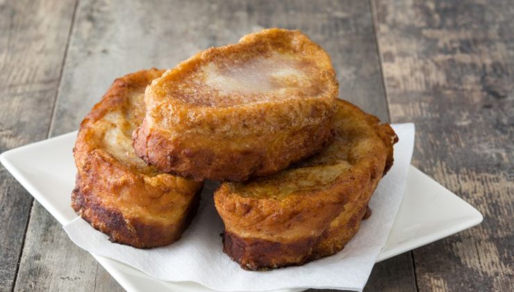 La receta para preparar torrijas al horno