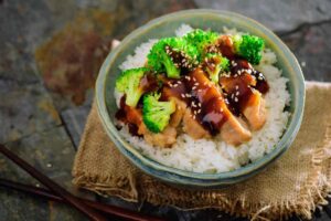 Pollo teriyaki
