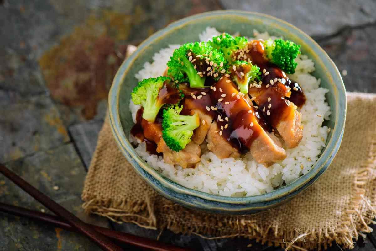 Pollo teriyaki