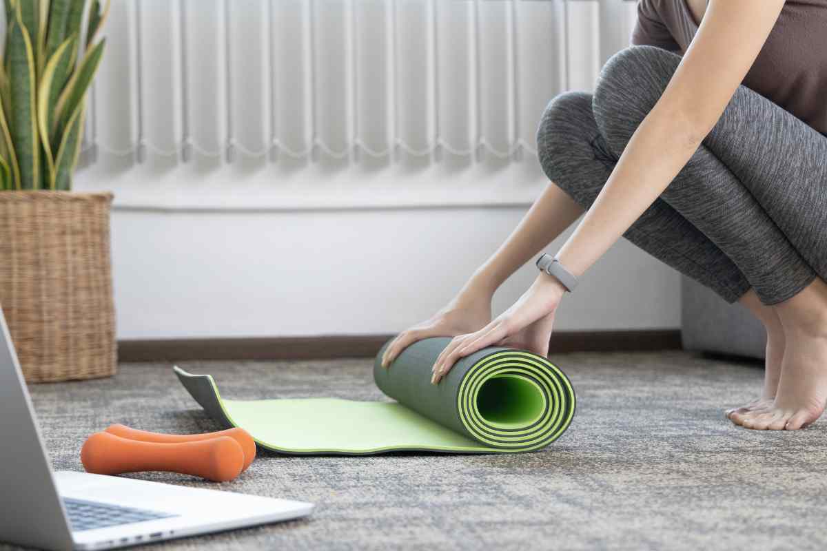 colchoneta de gimnasio