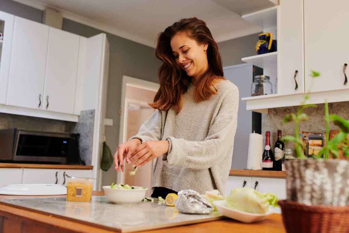 preparare il pranzo salutare