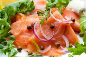 salmón ahumado