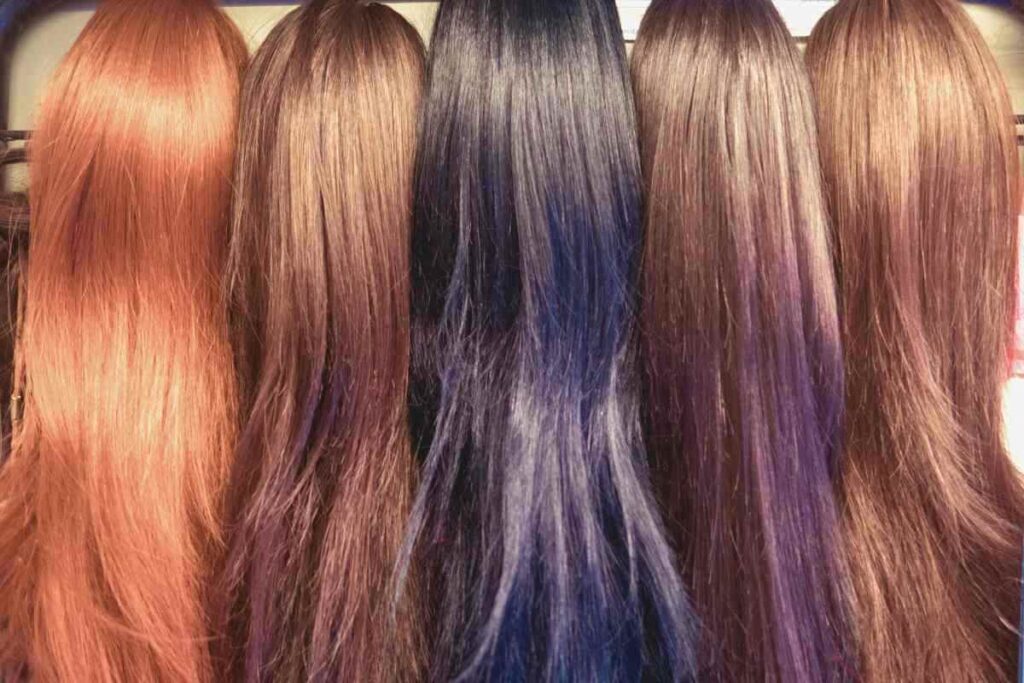 capelli di vario colore