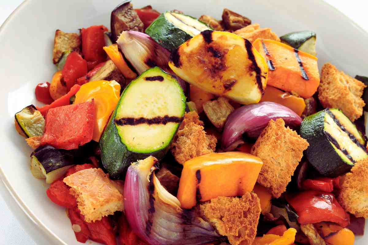 guarnición en un plato