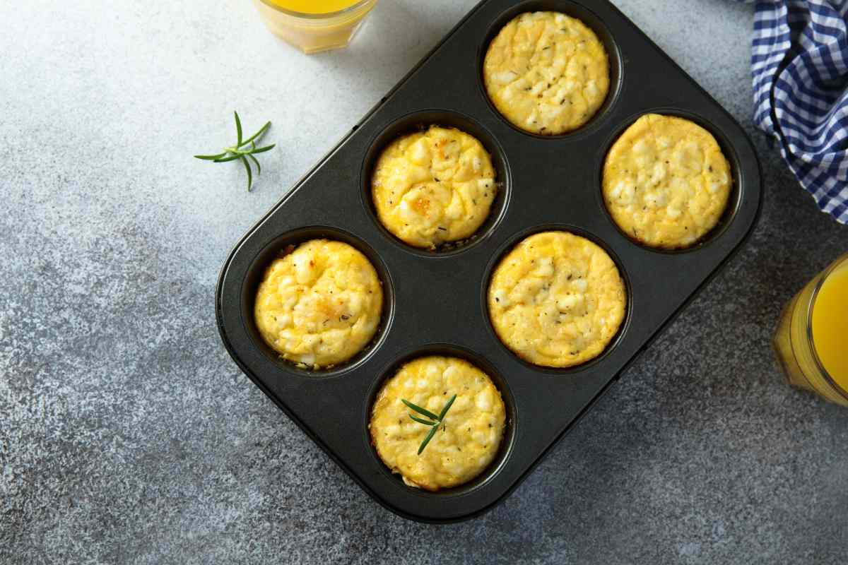 frittatine in stampo muffin