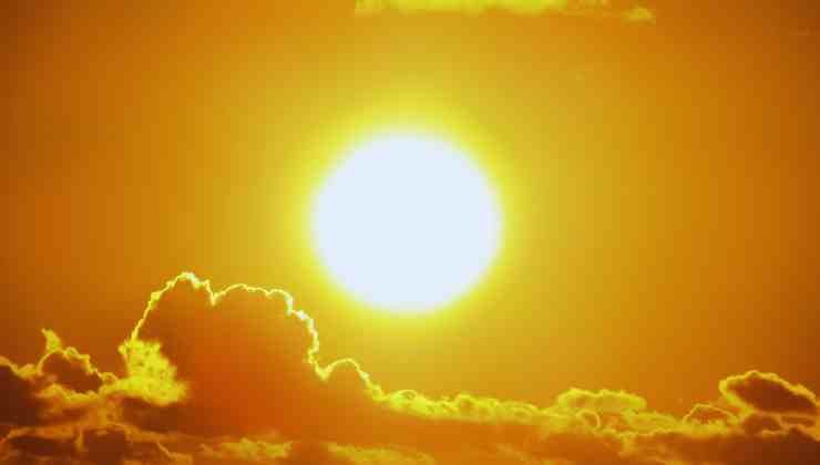 sole e nuvole