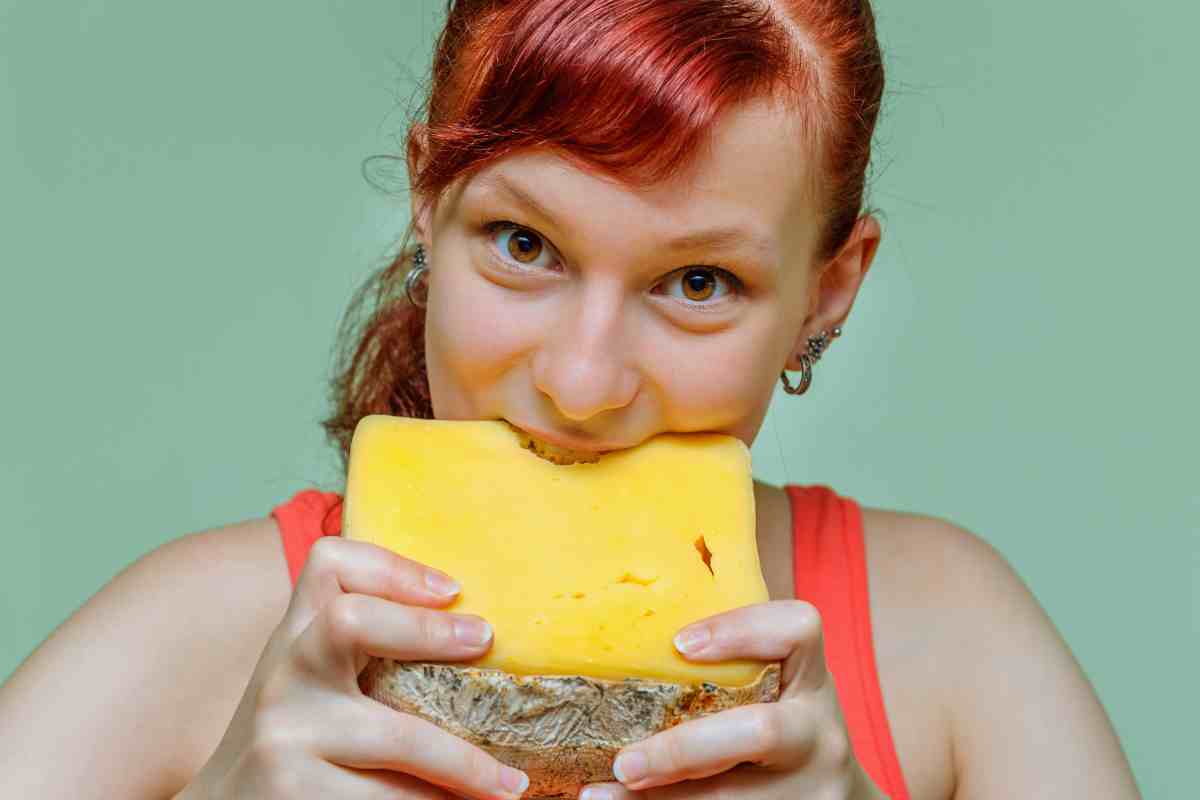 mangiare il formaggio