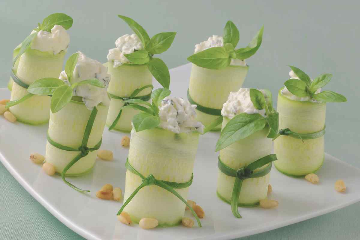 rotolo di zucchine pollo e ricotta