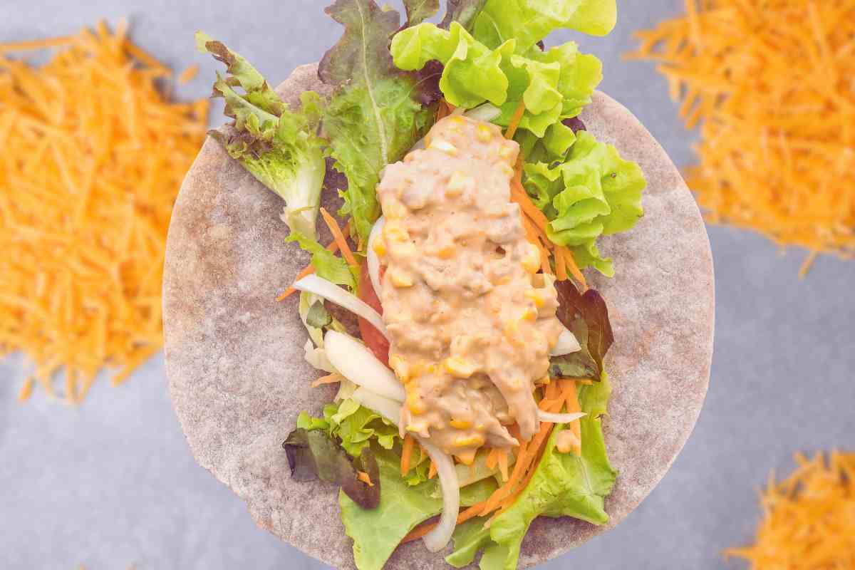 wrap di insalata