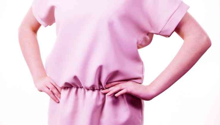 abito donna rosa