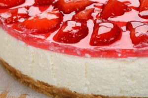 Cheesecake alle fragole light