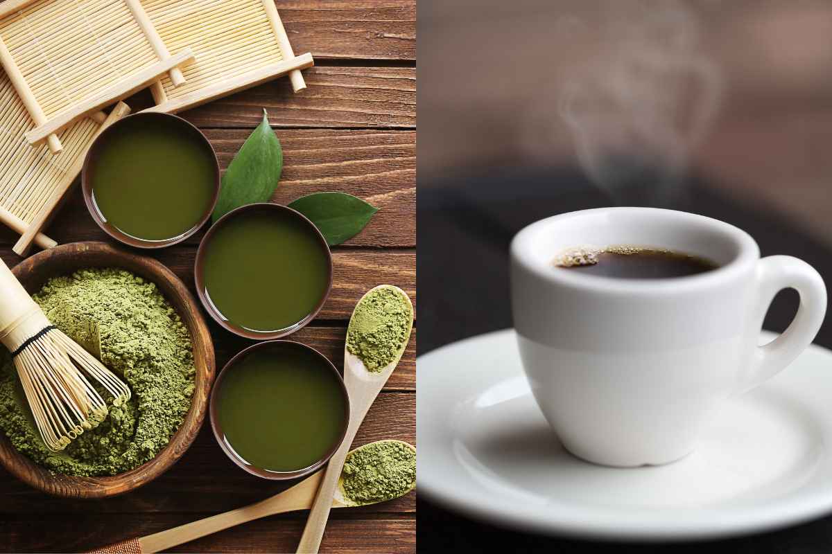 The verde e caffè che accelerano il metabolismo