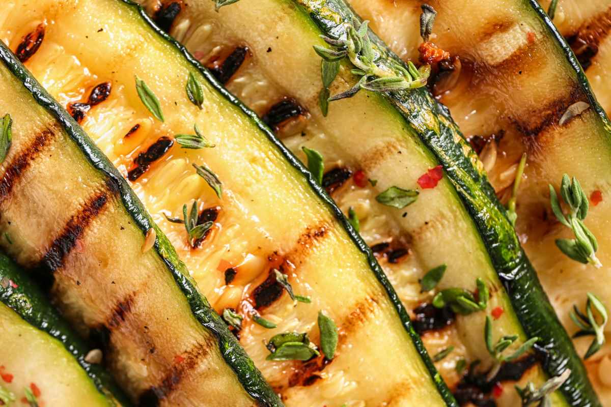 Zucchine arrostite per fare la parmigiana light