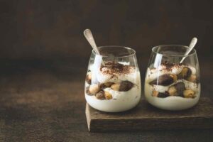 tiramisù con yogurt