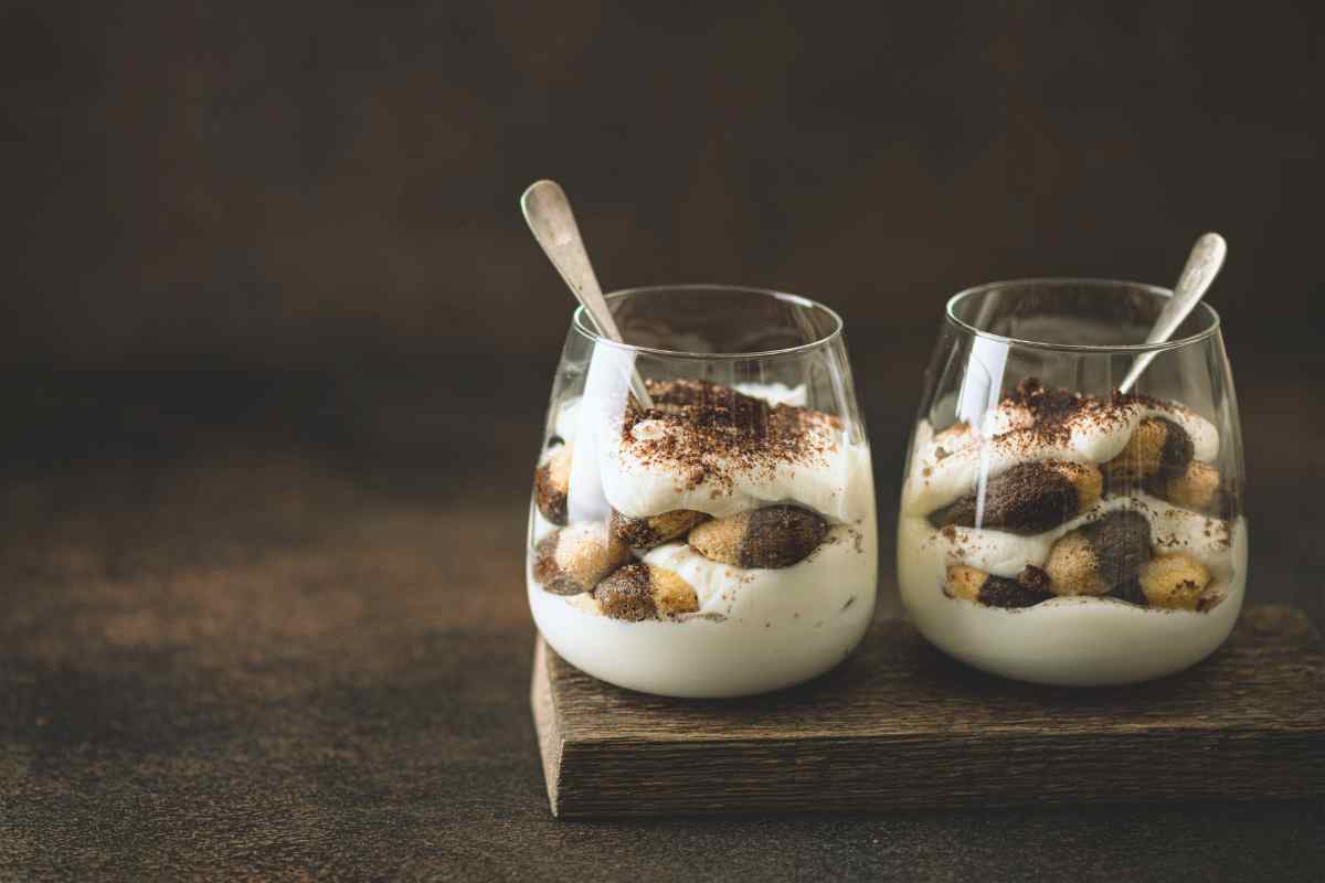 tiramisù con yogurt