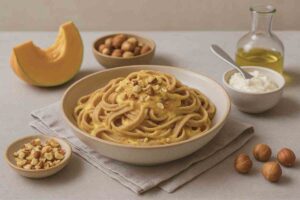 tagliolini con la zucca