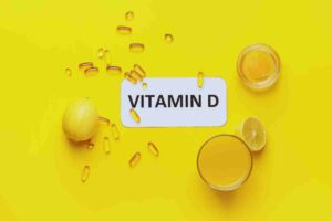scritta vitamin D gialla