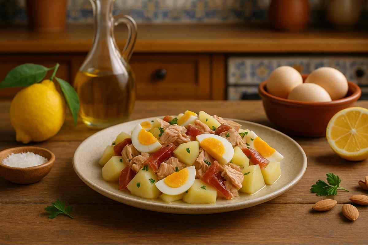 piatto con limon serrado