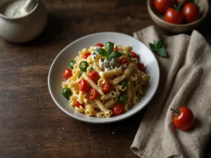 Pasta con crema de pimientos: el plato más replicado en las redes sociales