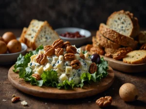 Cestas de Gorgonzola, Apio y Nueces: Un Toque Creativo y Delicioso para tu Buffet